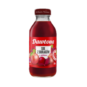 Sok z buraków z jabłkiem 300ml Dawtona X12